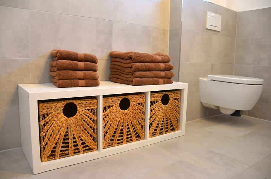 Ferienwohnung Alpenliebe - Badezimmer