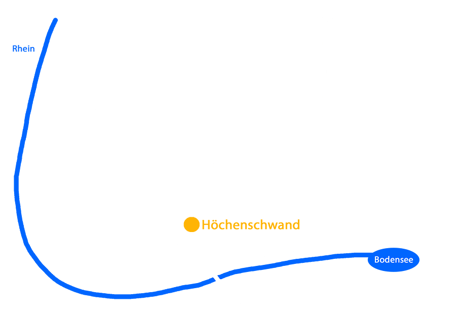 Anfahrt Ferienwohnung Alpenliebe Höchenschwand